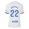 Camisola FC Barcelona Gundogan 22 2º Equipamento 2023-24 Manga Curta